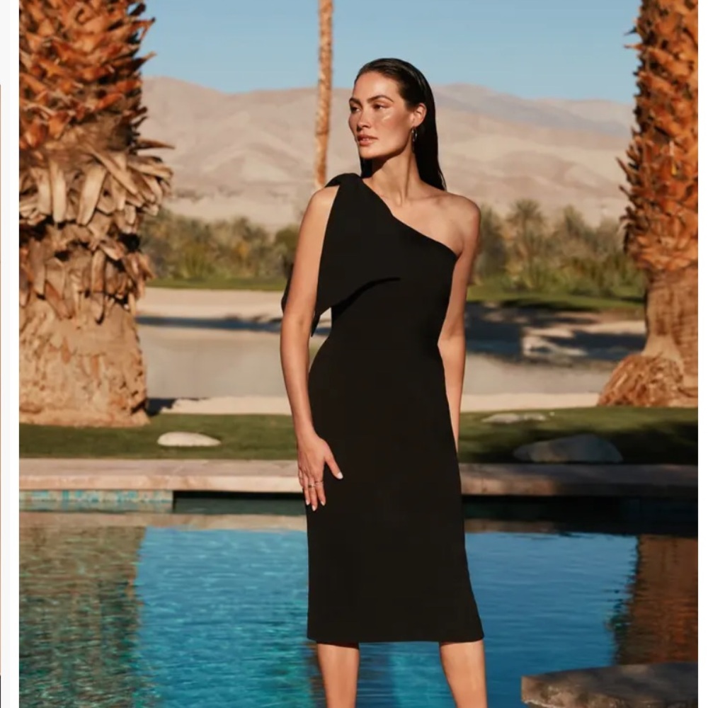 Tiffany One-Shoulder MIDI Dress